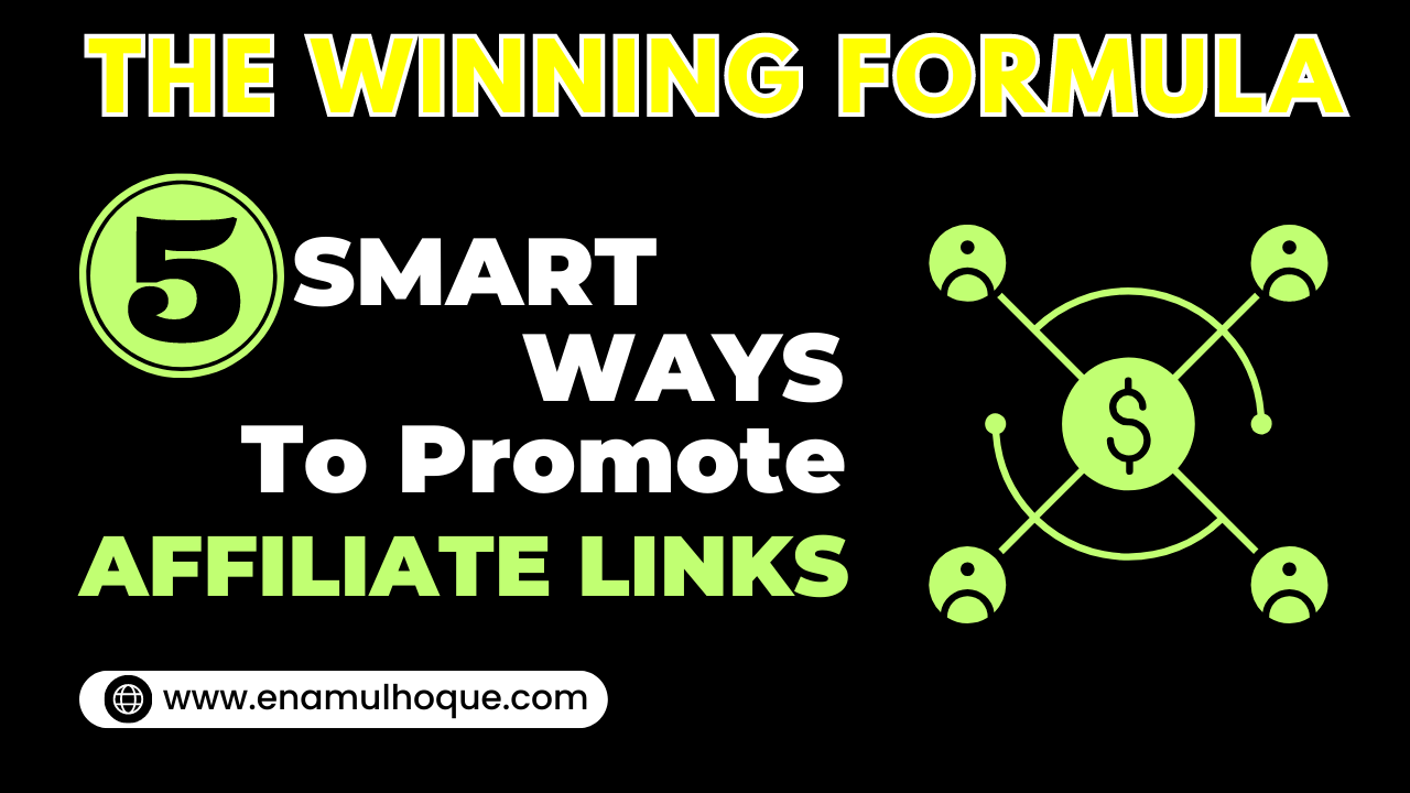 Promote Affiliate Links