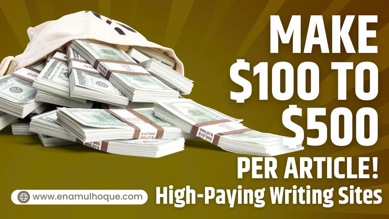 High-Paying Writing Sites